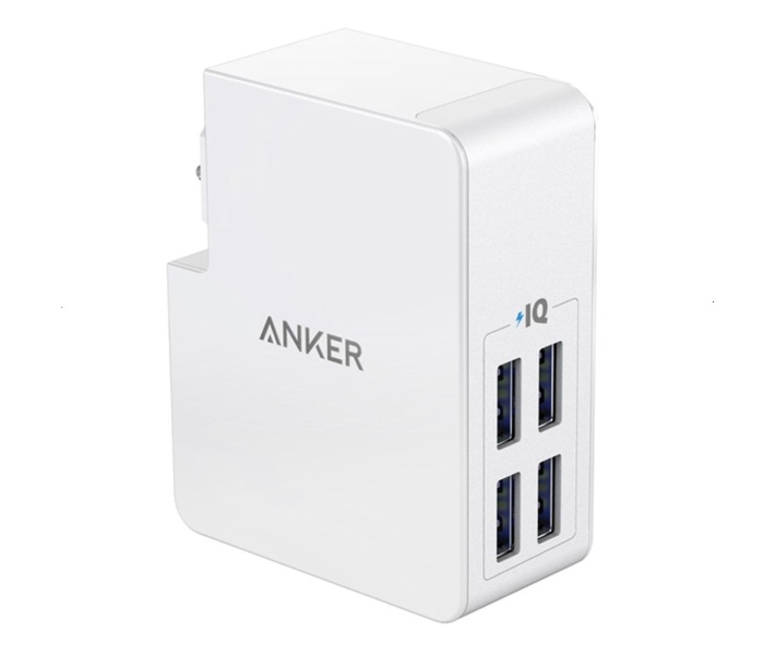 Anker A2042 4USB 27W Power Port Lite -White and Black - Zoom Image