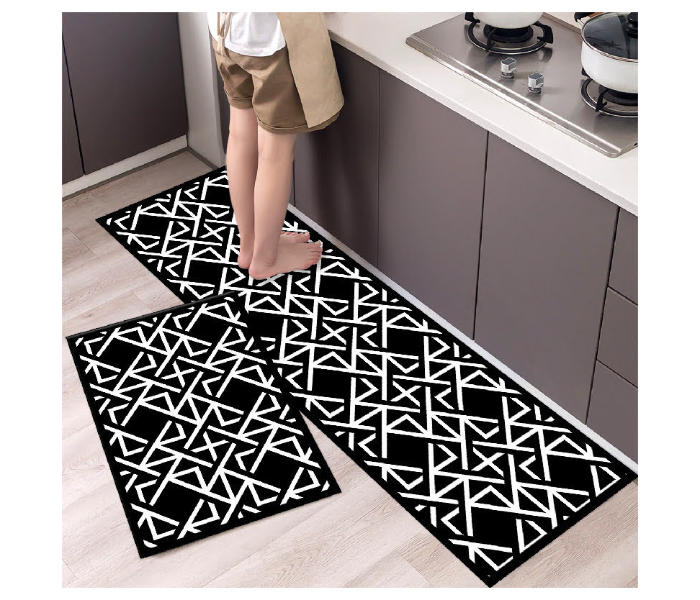 Kitchen Mat 2PCS Comfort Kitchen Rugs and Mats, Cushioned Kitchen Floor,  Anti-fatigue Floor Mat, Duty Standing Mats Waterproof Non Slip -   Denmark