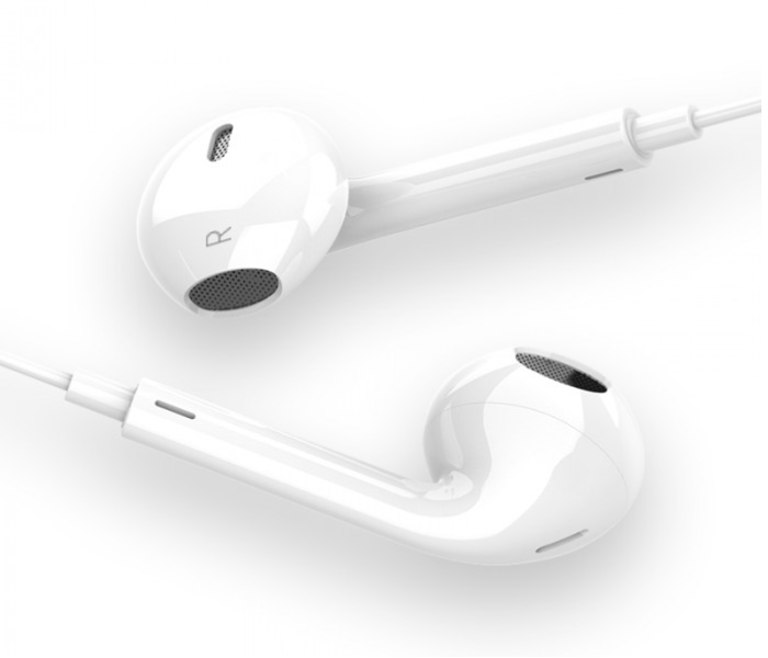 MH133 In-Ear Music Headphones - White - Zoom Image 2