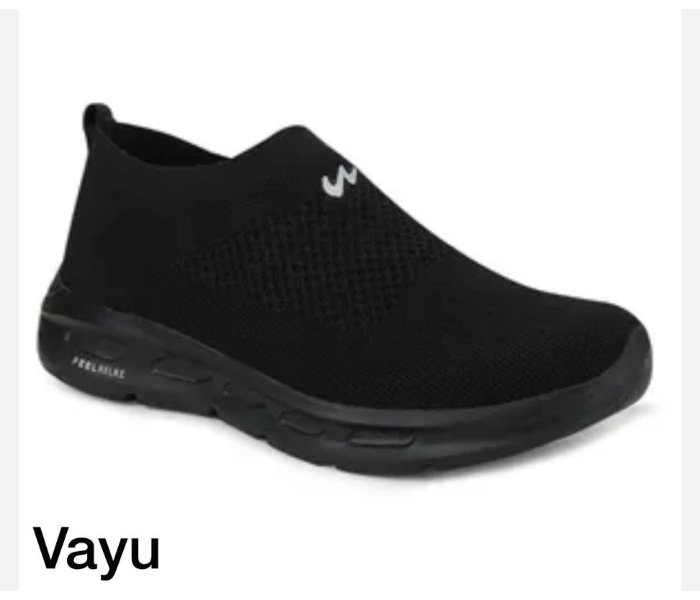 Campus C0533-52 Lightweight Vayu Mens Sports Shoe Size 10 -Black - Zoom Image