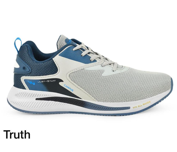 Campus C0533-30 Lightweight Dragon Running Truth Mens Sports Shoe Size 8 -White - Zoom Image