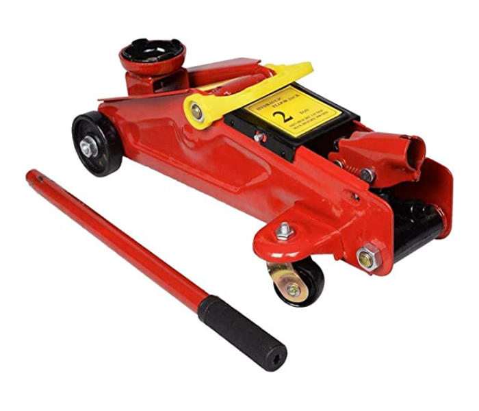 JP Hydraulic Trolley Floor Jack - Red - Zoom Image