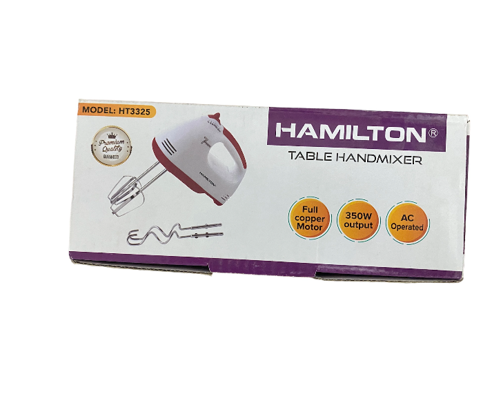 Hamilton HT-3325 7 SPEED 350 W Output Table Handmixer  - Zoom Image 2