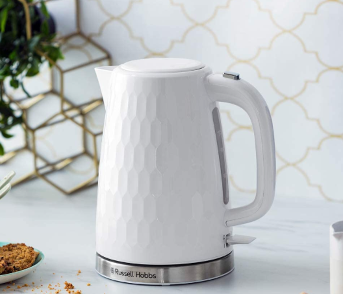 Russell Hobbs RH26050 1.7 Litre Honeycomb Kettle - White - Zoom Image 2