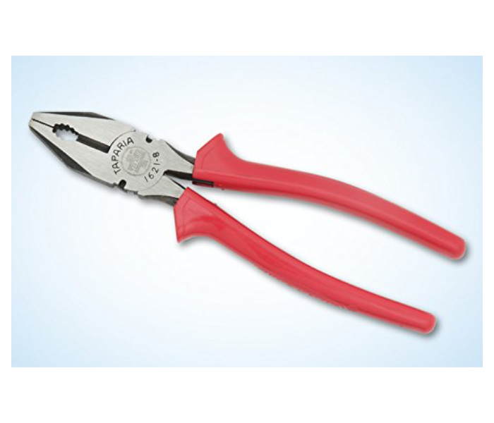 Taparia 1621-8 High Grade Steel With Excellent Wire Cutting Combination Pliers - Red - Zoom Image 2