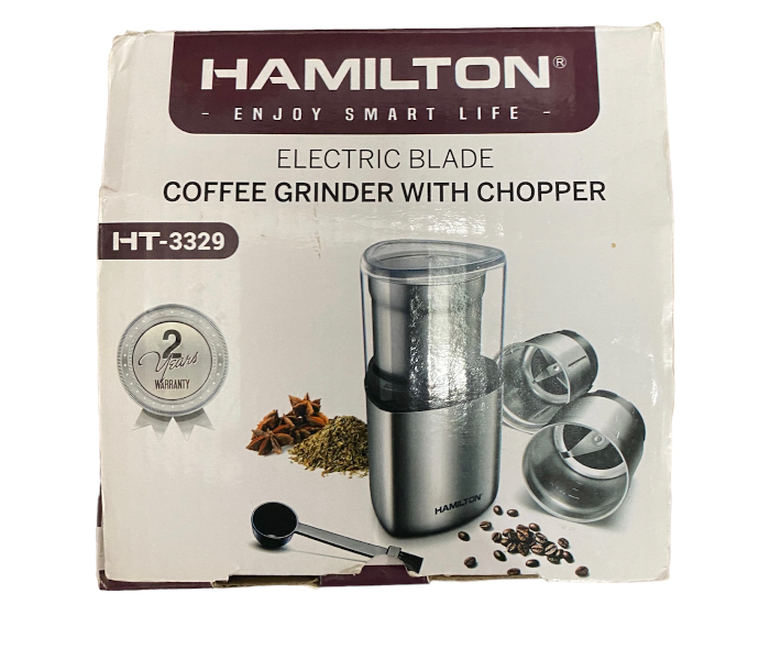 Hamilton HT-3329 2 in One Coffee Grinder and Chopper  - Zoom Image 2