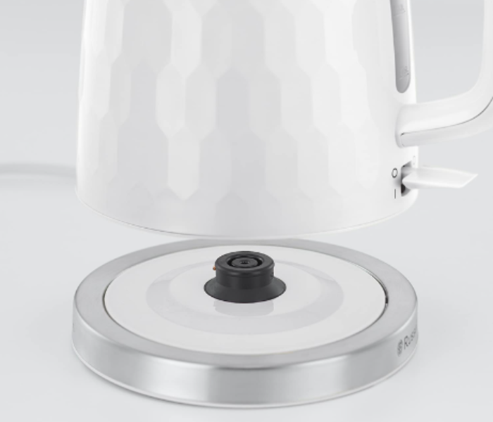 Russell Hobbs RH26050 1.7 Litre Honeycomb Kettle - White - Zoom Image 4