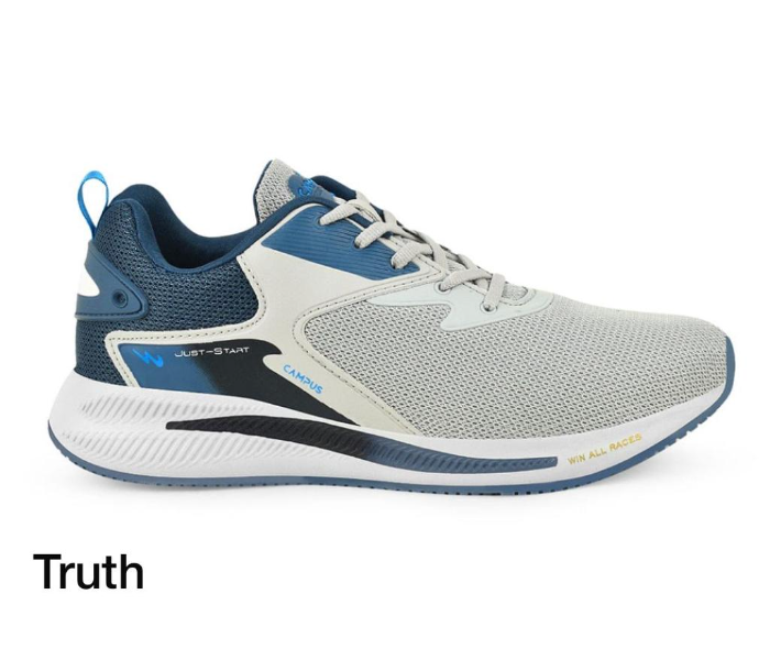 Campus C0533-31 Lightweight Dragon Running Truth Mens Sports Shoe Size 9 -White - Zoom Image