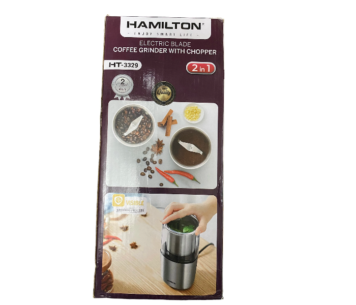 Hamilton HT-3329 2 in One Coffee Grinder and Chopper  - Zoom Image 3