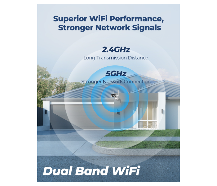 Reolink -Reolink Duo 2 WiFi 4K WiFi Dual-Lens Battery- WIFI Camera -White - Zoom Image 6