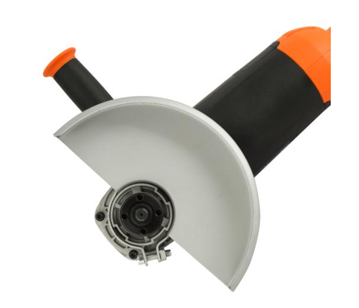 Geepas GAG9022PR-240 Aluminium Gear Box 2200W 230mm Disk Diameter 26mm Angle Grinder - Black and Orange - Zoom Image 3