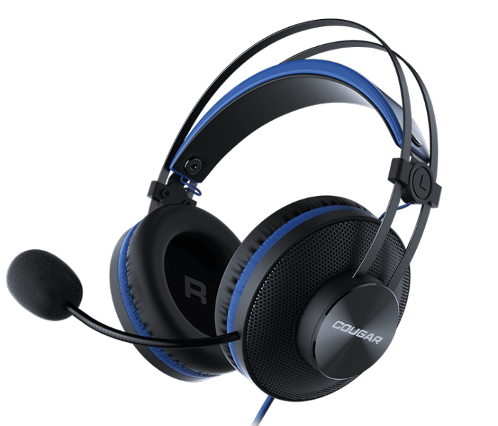 Cougar CGR-P53S-550 Immersa Essential Stereo Headset - Blue - Zoom Image 1