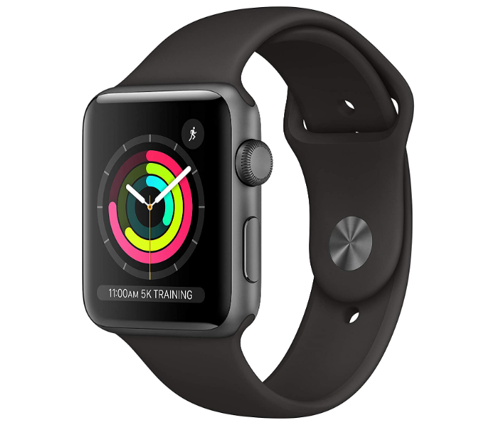 Apple Watch Series 3 42mm Renewed - GPS Aluminum Case Space Gray  - Zoom Image 6