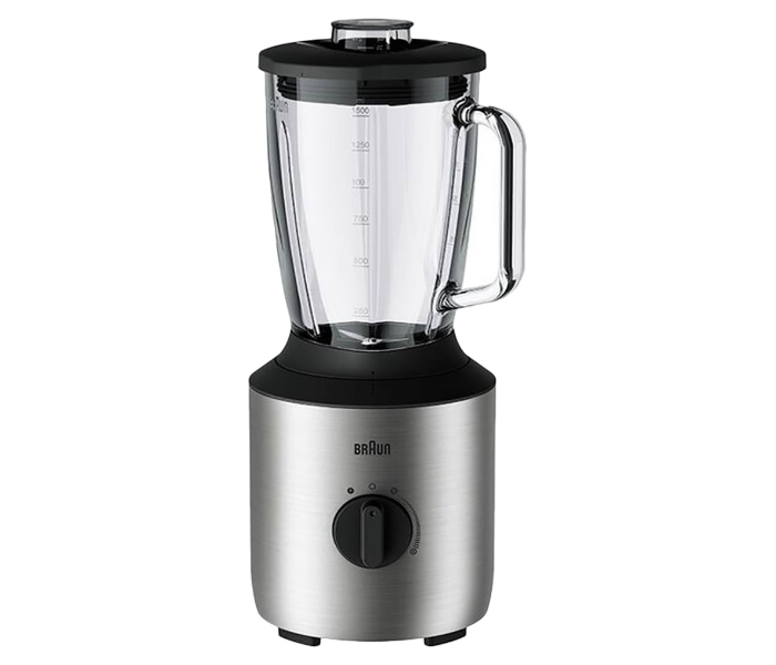 Braun JB3273METALNEW Silent blending 1.5 L Chopper & Grinder 800 watts Blender-Grey - Zoom Image