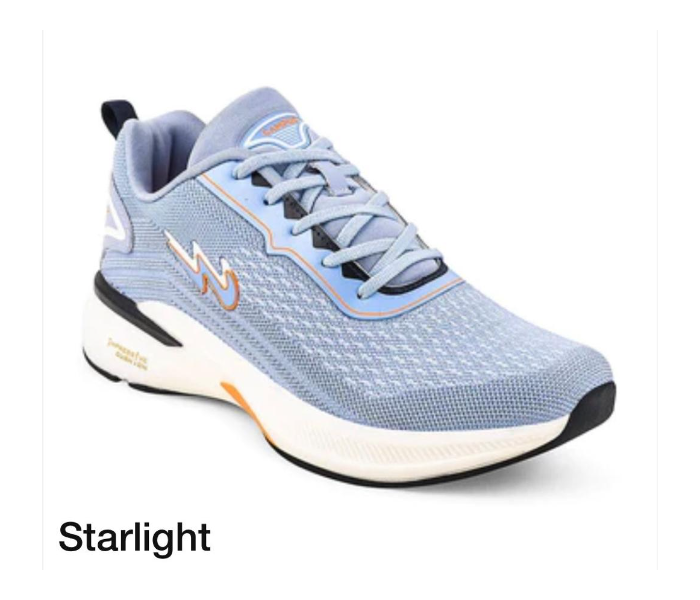 Campus C0533-18 Lightweight Starlight Mens Sports Shoe Size 8 -Ice Blue - Zoom Image