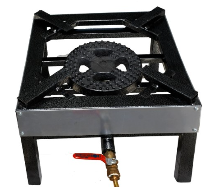 Bait Alwany B0880-4  High Efficiency 1Flame Gas Stove -Silver - Zoom Image