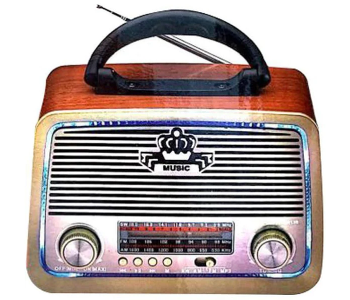 JP Impex Melody Portable Radio - Black - Zoom Image