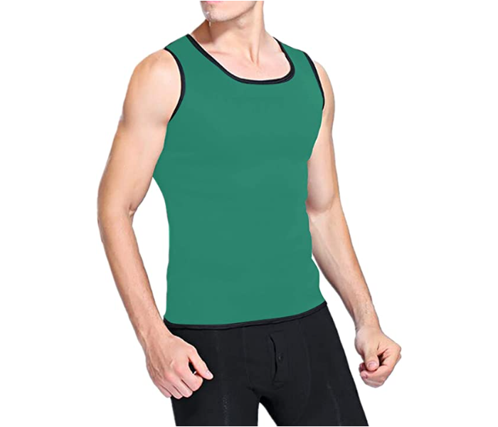 GTC 22000966 High Quality Material Men Hot Thermal Body Shaper Large-L -Green - Zoom Image 3