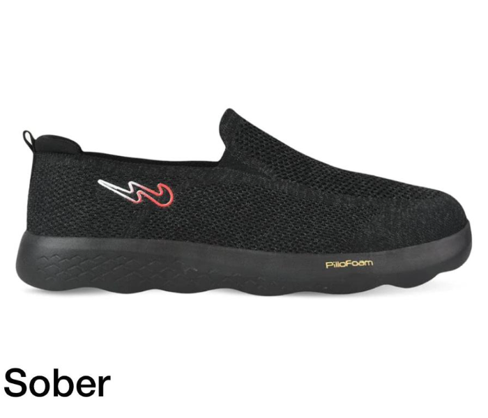 Campus C0533-69 Comfortable Walking Running Sober Mens Sports Shoe Size 7 -Black - Zoom Image