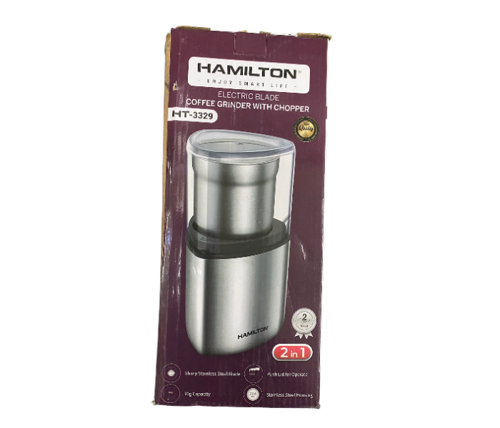 Hamilton HT-3329 2 in One Coffee Grinder and Chopper  - Zoom Image 1