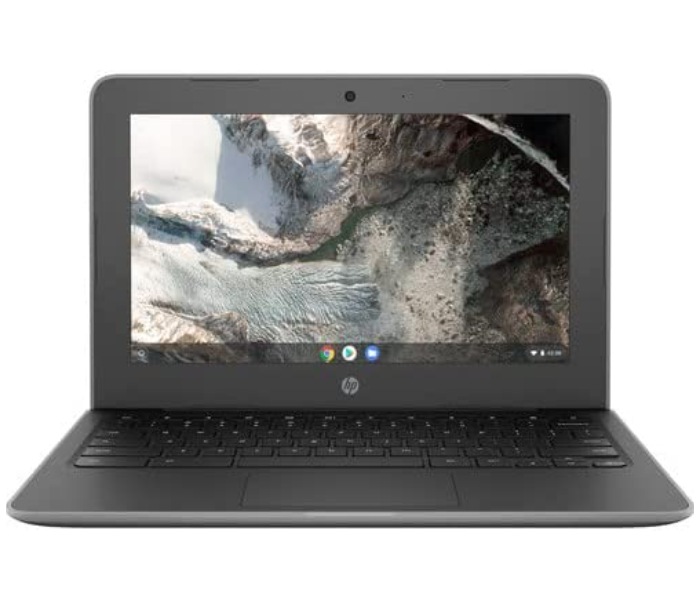 HP Chromebook 11 G7 EE 11.6 Inch Intel Processor 4GB RAM 16GB SSD Intel HD Graphics With Paly Store Refurbished Laptop - Black - Zoom Image 1