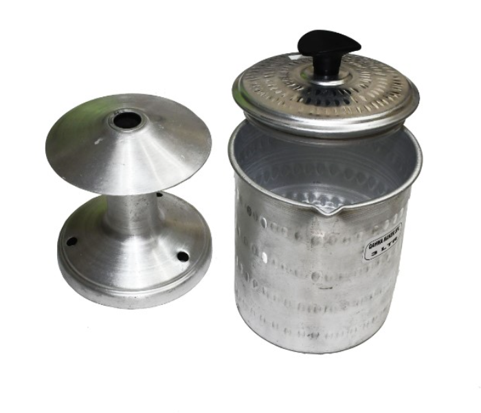 Stainless Steel B0880-37 3Ltr Karak Maker -Silver - Zoom Image