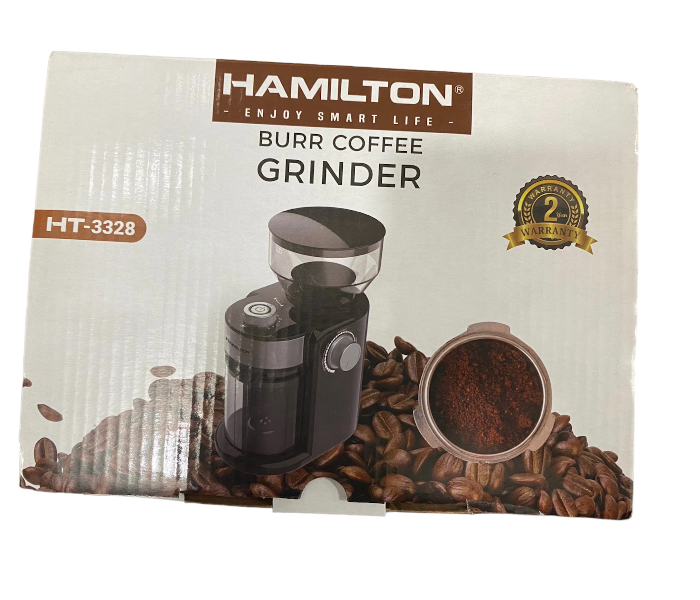 Hamilton HT-3328 Dual Safety Lock Bur Coffee Grinder  - Zoom Image 1