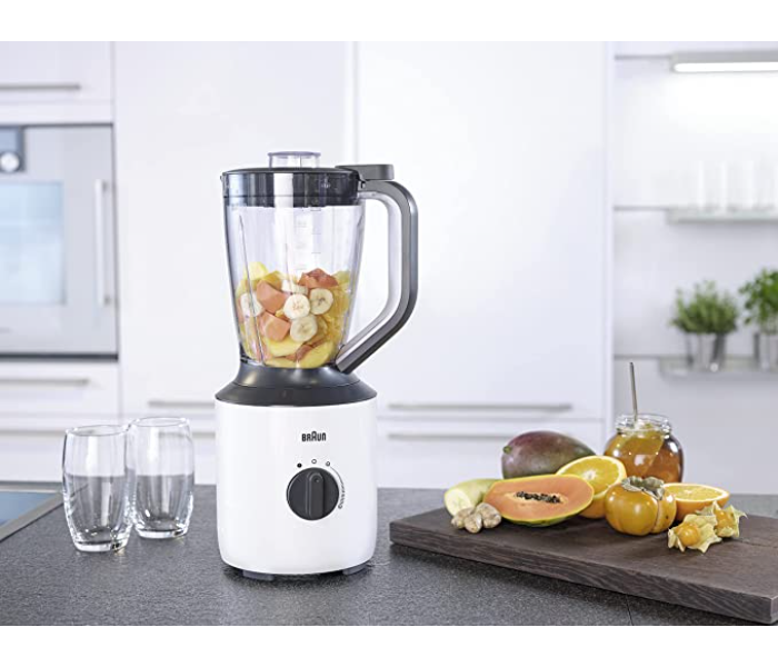 Braun JB3123 1.5 Liters 60ml Smooth crush blade Blender -White - Zoom Image 5