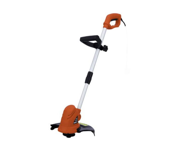 Geepas GT2640STE 11000RPM No Load Speed Adjustable Handle 400W motor 270mm cutting diameter Corded Lawn Trimmer-Orange Red - Zoom Image 1