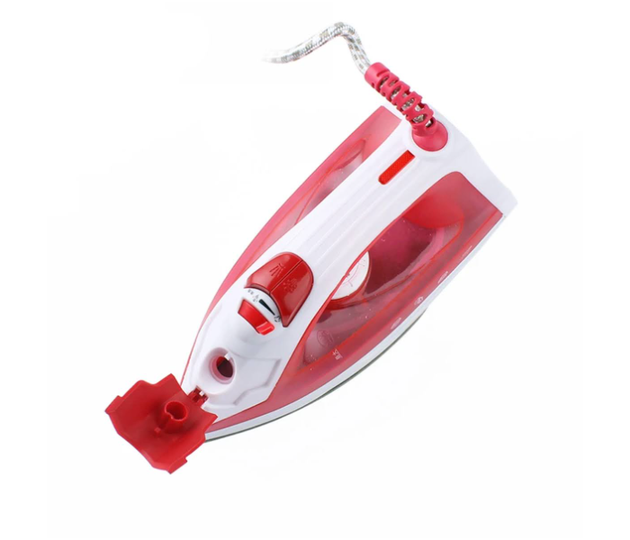 GTC 22000994 Multifunctional Adjustable Ceramic Soleplate Iron with 7.4 Ounce Water Tank AFC 1200w Mini Portable Electric Steam Iron For Clothes -Red - Zoom Image 3