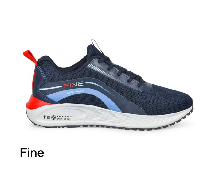 Campus C0533-33 SuperFast Running Fine Mens Sports Shoe Size 7-Medium Blue - Zoom Image