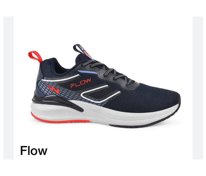 Campus C0533-41 Dragon Running Flow Mens Sports Shoe Size 7 -Navy Red - Zoom Image