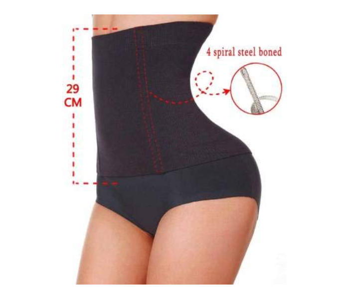 GTC2 2000967 Trainer Shaper Workout Sauna Suit Weight Loss Women Hot Waist Slimming Cincher Belt -Medium -Black - Zoom Image 5