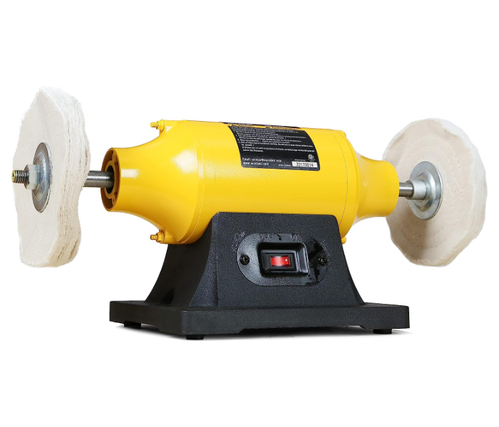 P805435 Larger Grinding Applications High-Speed Bench Grinder -Yellow - Zoom Image 1