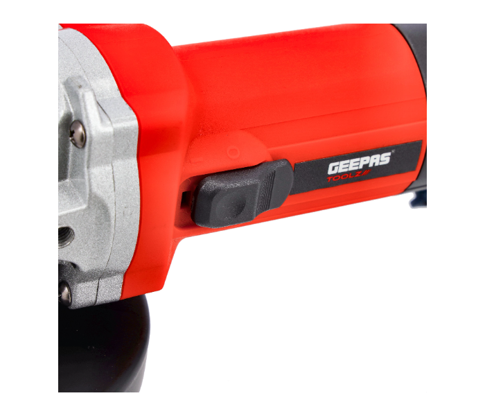 Geepas GAG4575-240 750W Power 115mm Net weight of 2.2kg Angle Grinder-Red Orange - Zoom Image 4