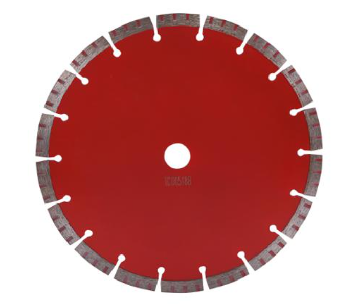 Geepas GPA59205 Segmented Concrete 22.2 Mm bore Fast And Steady Cutting disc- Red - Zoom Image 3