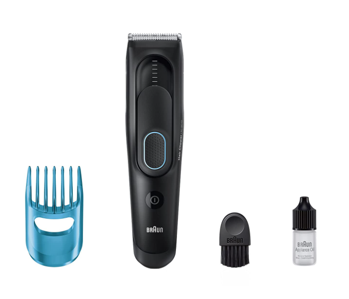 Braun HC5010 Battery Powered 9 Length Hair Clipper-Multicolour - Zoom Image 3