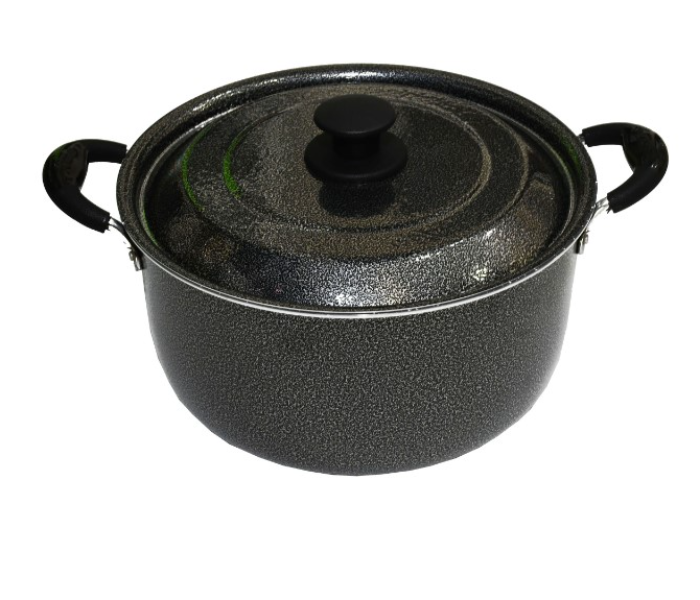 Ceramic Biriyani Pot aroos Granite 30Cm Ceramic Cooking Pot -Black - Zoom Image