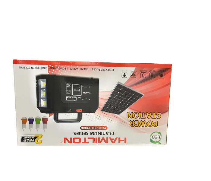 Hamilton HT-8803 Power Station LED Platinum Series-Solar Panel USB Socket  - Zoom Image 3