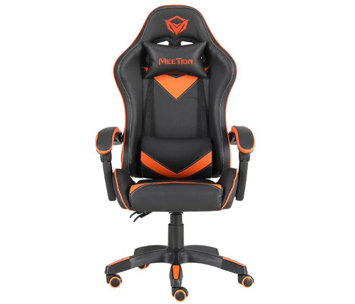 Meetion MT-CHR04 Gaming Chair - Black and Orange - Zoom Image 1