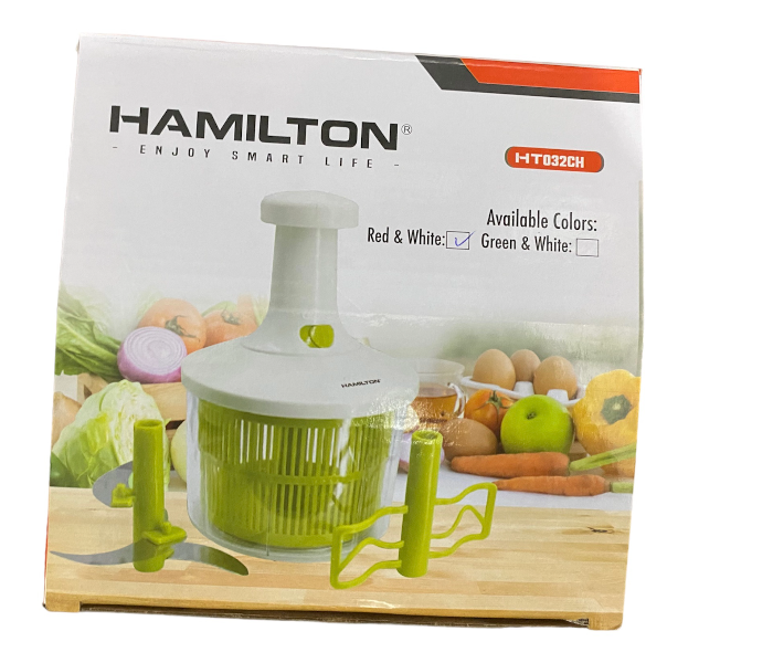 Hamilton HT-032CH 3 in One 1.5 L Capacity Chops Mixer Colander Salad Maker - Zoom Image 1