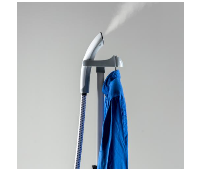 Geepas GGS25033 1.3L Water Tank 11 positions Aluminium Pole 2000W Garment Steamer-White  - Zoom Image 2