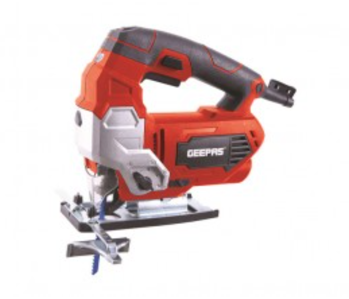 Geepas GJS0800 Soft Grip 800W Power Trigger-Lock JIGSAW- Red Orange - Zoom Image