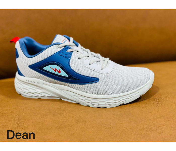 Campus C0533-74 Leightweight Comfortable Walking Running Dean Mens Sports Shoe Size 8 -Light Grey - Zoom Image