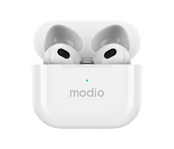 Modio ME12 Wireless Bluetooth Headset - White - Zoom Image 5