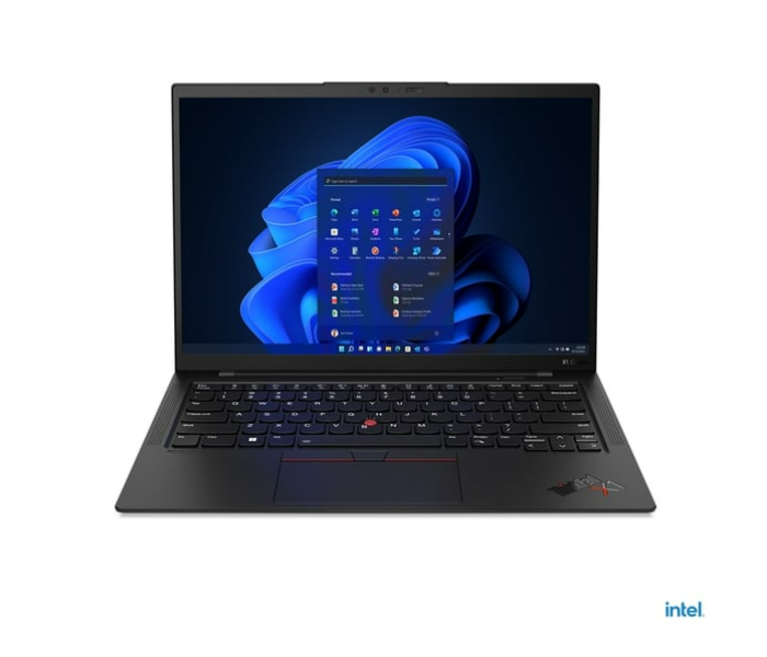 Lenovo 21CB003DGR  ThinkPad X1 Carbon Gen10 14 Inch WUXGA Intel Core i7-1255U Processor 16GB RAM 1TB SSD Windows 11 Pro English Arabic Keyboard - Black - Zoom Image 1