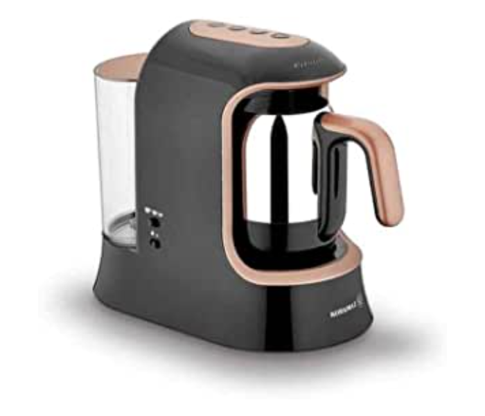 Korkmaz A862-04 Stylish And Advanced Kahvekolik Deluxe Aqua Coffee Maker Black-Rosegold - Zoom Image 2