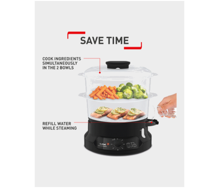 Tefal VC139865 Versatile And Compact Steam Cooker 65 Cvap Mini Compact 2B NR SG - Zoom Image 3