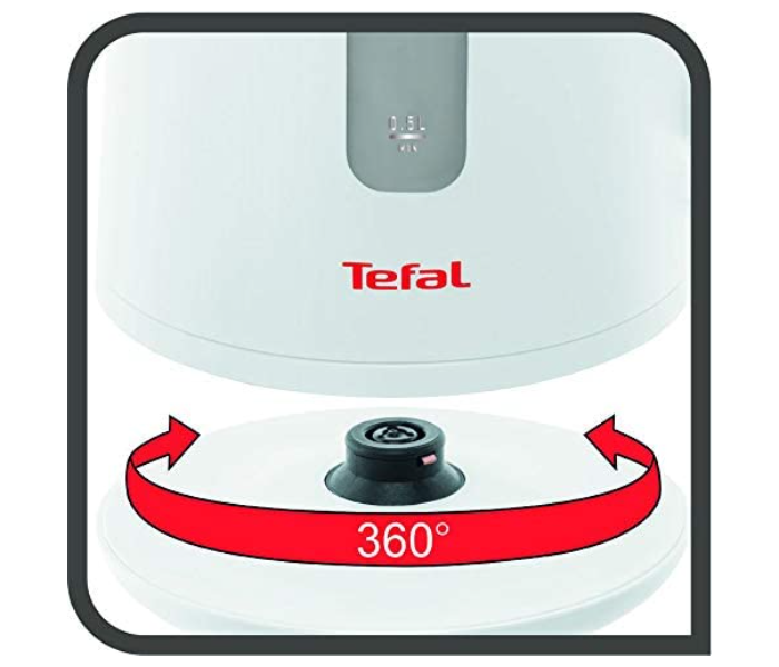 Tefal KO200127 Quick And Easy Kettle Element Plastic 1.7L -White - Zoom Image 3