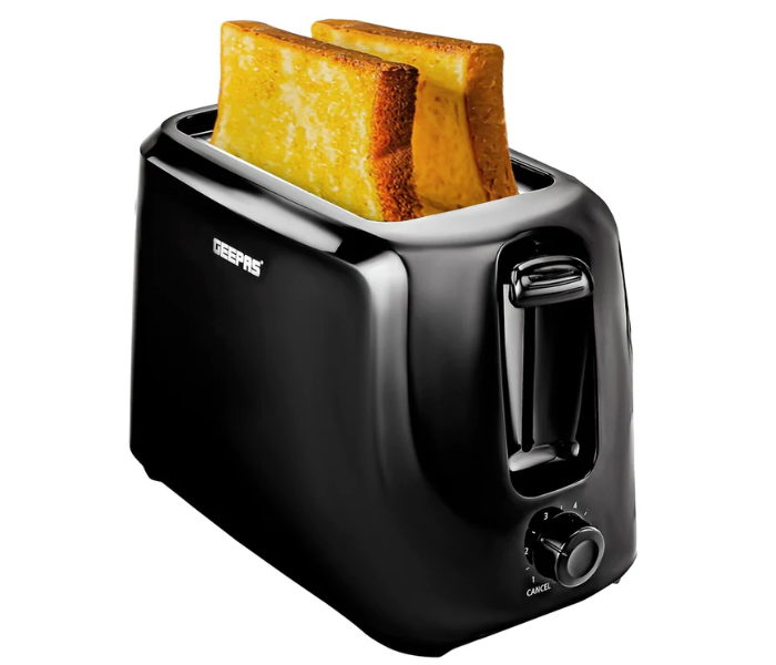 Geepas GBT36547UK 2-Slice Bread Toaster -Black - Zoom Image 2